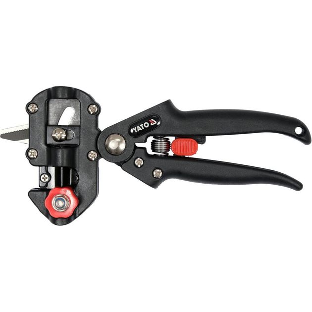 Сікатор YATO для щеплення з 2 функціями і 3 видами лез в футлярі, фото , изображение 4 | SNABZHENIE.com.ua