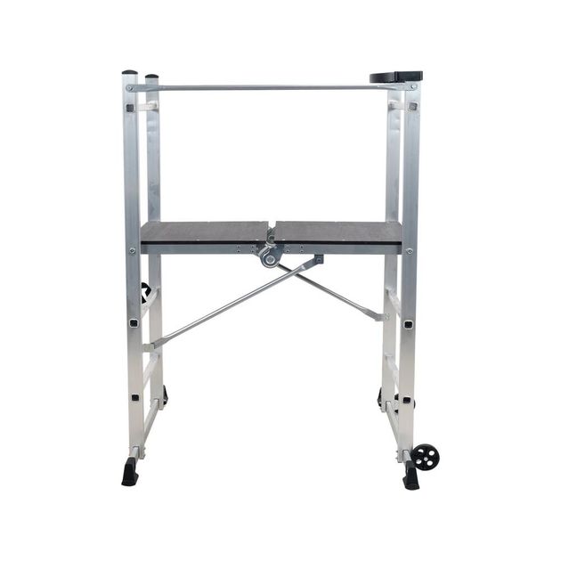 Риштування складне на 2 колеса YATO, алюміній, 104х40см, висота 90см., фото , изображение 2 | SNABZHENIE.com.ua