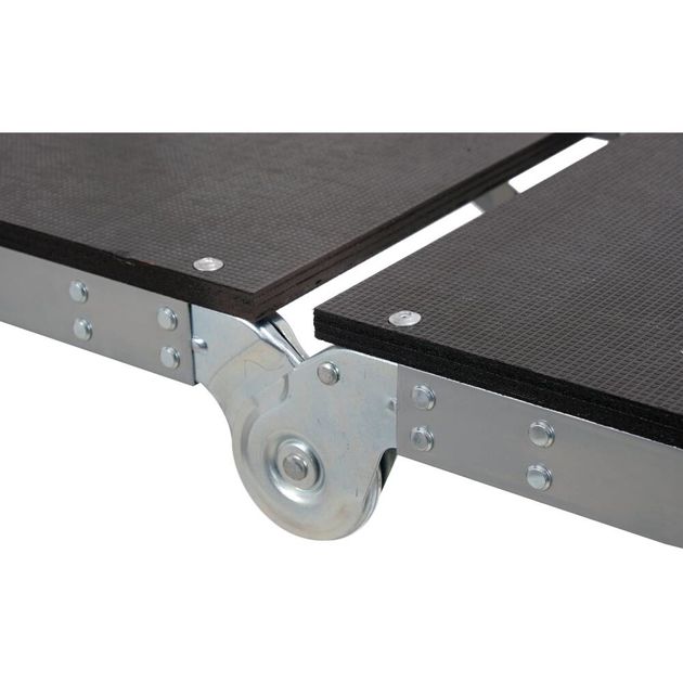 Риштування складне на 2 колеса YATO, алюміній, 104х40см, висота 90см., фото , изображение 4 | SNABZHENIE.com.ua