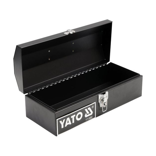 Ящик для инструмента металлический YATO 360x150x115 мм (YT-0882), фото , изображение 2 | SNABZHENIE.com.ua