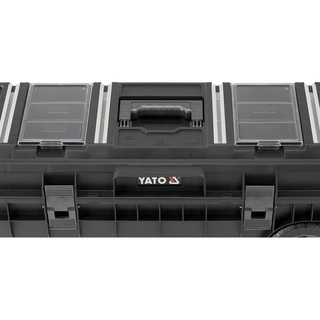 Ящик для инструментов YATO с 2 органайзерами, 793x385x322 мм, на колесах, фото , изображение 8 | SNABZHENIE.com.ua Ящик для инструментов YATO с 2 органайзерами, 793x385x322 мм, на колесах, фото , изображение 8 | SNABZHENIE.com.ua