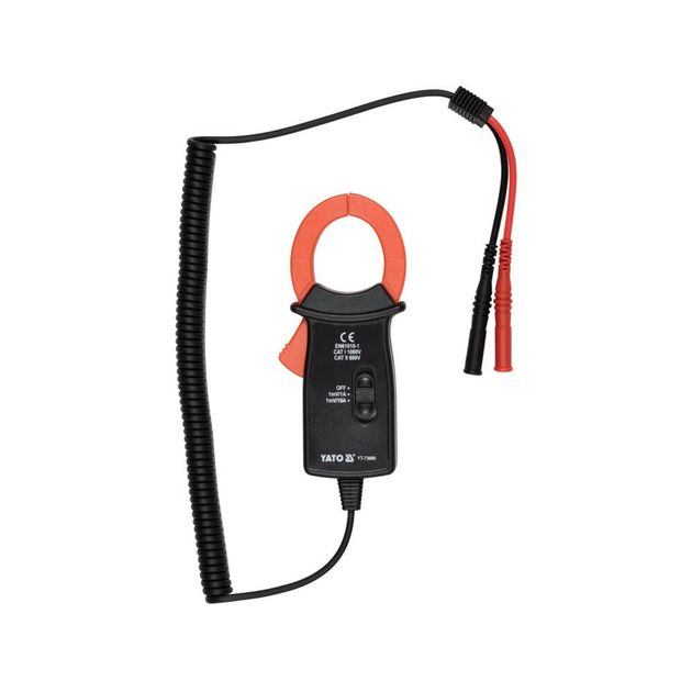 Мультиметр-кліщі YATO для вимірювання струму до 600 А AC, фото , изображение 2 | SNABZHENIE.com.ua
