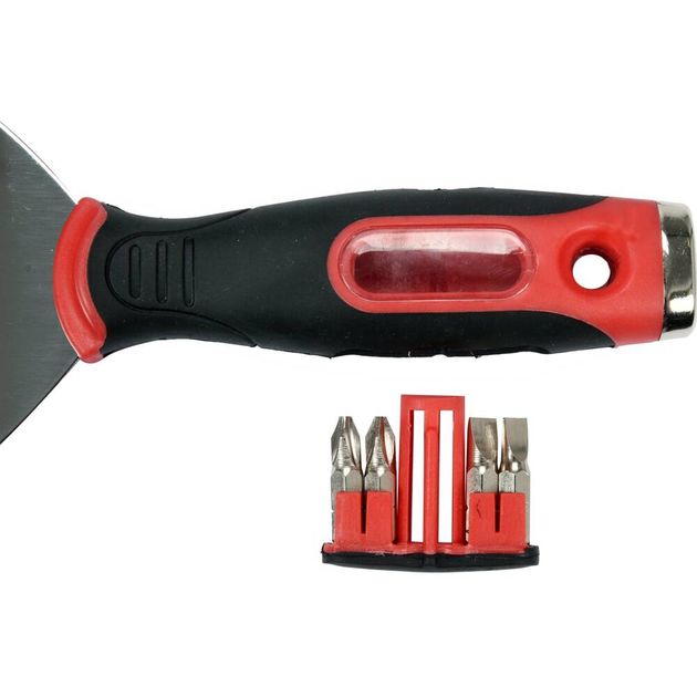 Шпатель YATO з нержавіючої сталі, 125 мм, двокомпонентна ручка, фото , изображение 4 | SNABZHENIE.com.ua Шпатель YATO з нержавіючої сталі, 125 мм, двокомпонентна ручка, фото , изображение 4 | SNABZHENIE.com.ua