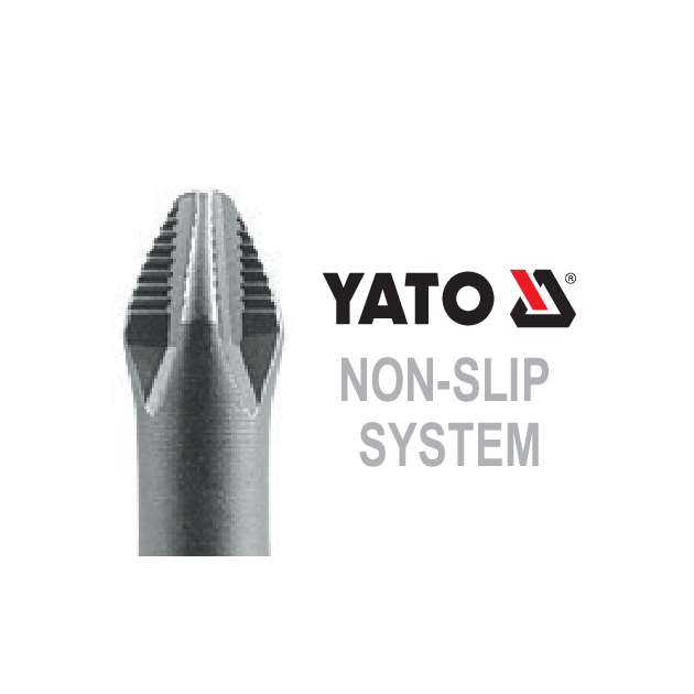 Бита PН1, 1/4", 25 мм, 10 шт. YATO (YT-0474), фото , изображение 2 | SNABZHENIE.com.ua