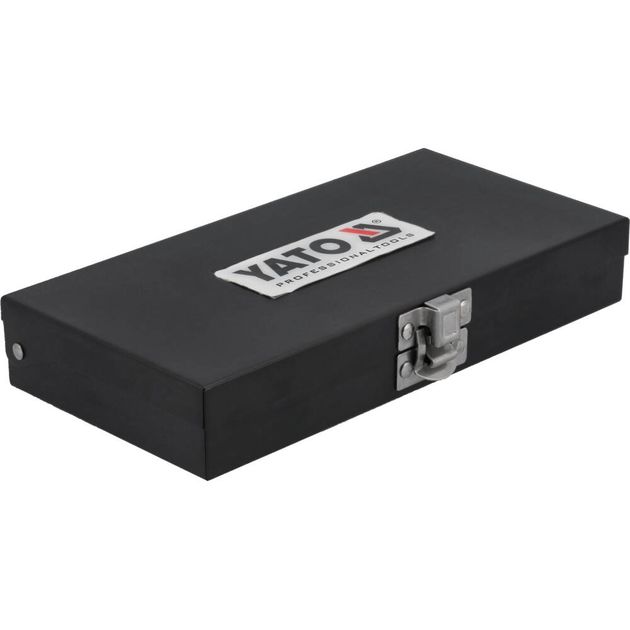 Бита SPLINE 30 и 75 мм + переходник ½, набор 11 шт. YATO, фото , изображение 8 | SNABZHENIE.com.ua