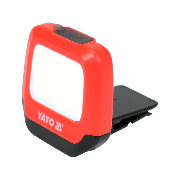 Ліхтар на чоло діодний 2в1 YATO з живленням від Li-Po акумулятора 3,7 В 500 мАгод, 200/150 Лм, USB зарядка, фото , зображення 6 | SNABZHENIE.com.ua