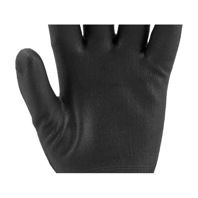 Перчатки робочі нейлонові чорні YATO розмір 8 (YT-74728), фото , зображення 11 | SNABZHENIE.com.ua