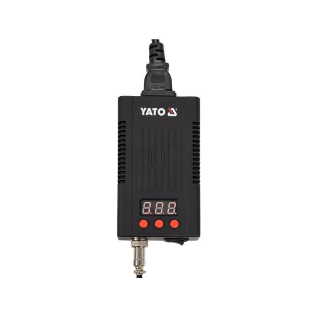 Паяльная станция YATO 110-230V, 75Вт, t° 90-480°C, жало T12, LCD, фото , изображение 6 | SNABZHENIE.com.ua
