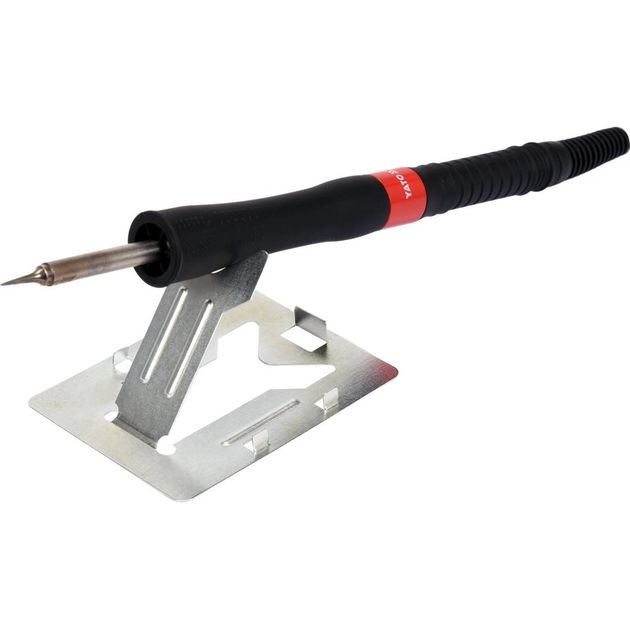 Паяльная станция YATO 110-230V, 75Вт, t° 90-480°C, жало T12, LCD, фото , изображение 10 | SNABZHENIE.com.ua