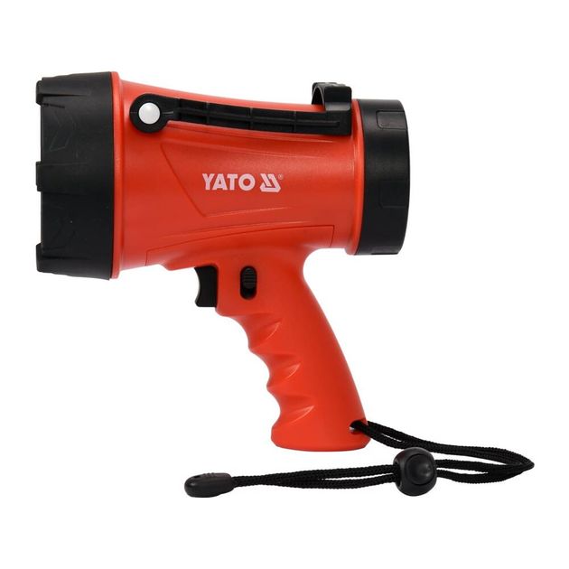 Ліхтар світлодіодний з ручкою акумуляторний YATO Li-Ion 3.7 В, 4400 мАг, 15 Вт, 600/1200 Лм, зарядний USB, фото , зображення 5 | SNABZHENIE.com.ua