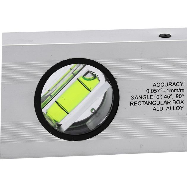 Алюминиевый уровень VOREL 40 см, 3 капсулы [25/50], фото , изображение 14 | SNABZHENIE.com.ua