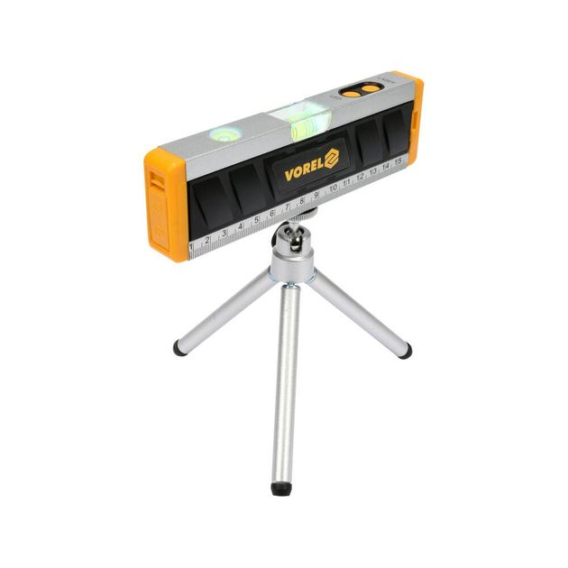 Рівень лазерний VOREL міні 170 мм, штатив, фото , изображение 2 | SNABZHENIE.com.ua