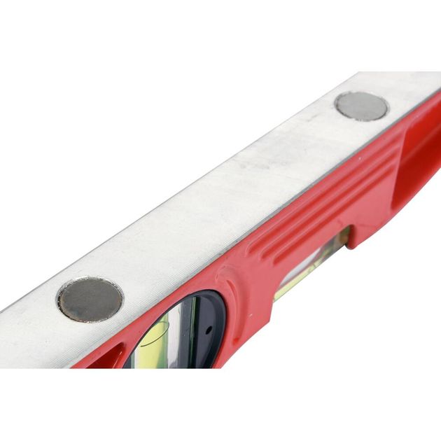 Уровень алюминиевый с магнитом 250 мм, 2 капсулы YATO, фото , изображение 5 | SNABZHENIE.com.ua