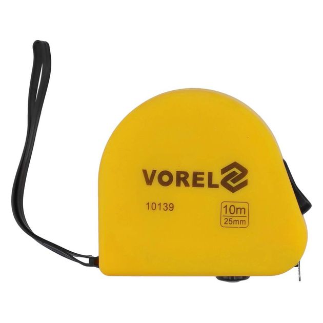 Рулетка VOREL 10 м x 25 мм, 2 фиксатора, фото , изображение 2 | SNABZHENIE.com.ua Рулетка VOREL 10 м x 25 мм, 2 фиксатора, фото , изображение 2 | SNABZHENIE.com.ua