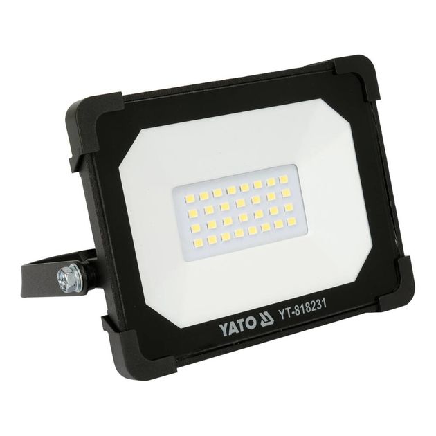 Прожектор YATO 20 Вт, 1900 Лм, 30 SMD-діодів, 140x124.5x32 мм, фото , изображение 3 | SNABZHENIE.com.ua