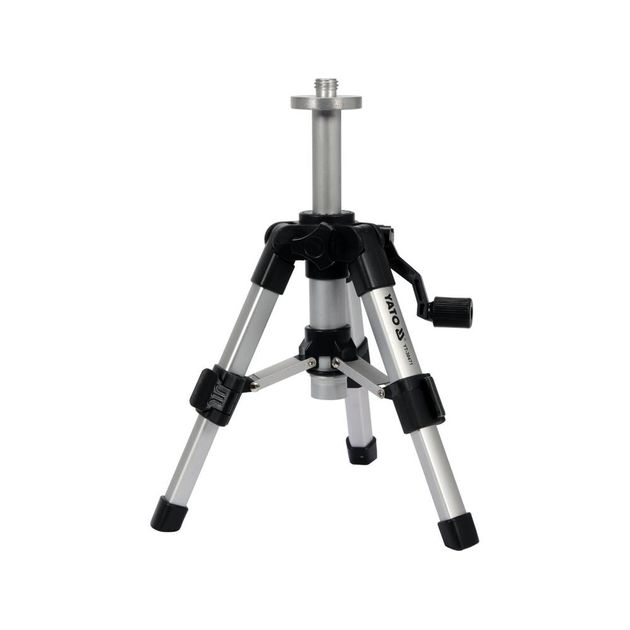 Штатив тренога YATO телескопічний (2 секції), кріплення 5/8", зі стійкою 70 мм, H=150-280 мм, алюмінієвий, фото , зображення 2 | SNABZHENIE.com.ua Штатив тренога YATO телескопічний (2 секції), кріплення 5/8", зі стійкою 70 мм, H=150-280 мм, алюмінієвий, фото , зображення 2 | SNABZHENIE.com.ua