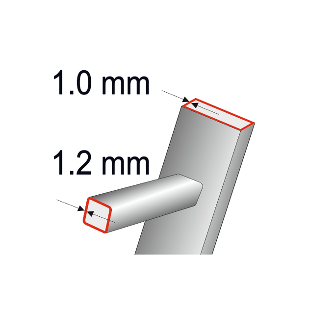 Драбина розкладна VOREL : 4 секції x 3 сходини, h=3.4 м, 94х35х27 см, алюміній+сталь [1], фото , зображення 10 | SNABZHENIE.com.ua