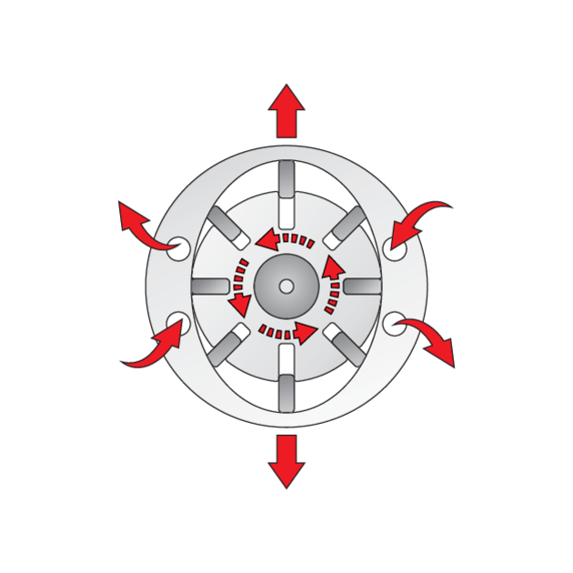 Ключ пневматический YATO 1/2", 500 Нм, 113 л/мин, 6.3 Bar, фото , изображение 8 | SNABZHENIE.com.ua