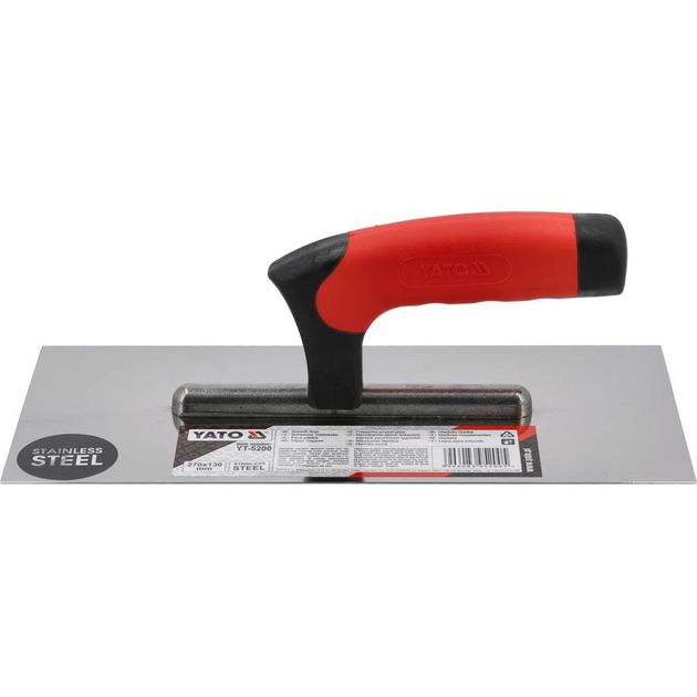 Терка гладка нержавіюча 270 x 130 мм YATO (YT-5200), фото , зображення 2 | SNABZHENIE.com.ua Терка гладка нержавіюча 270 x 130 мм YATO (YT-5200), фото , зображення 2 | SNABZHENIE.com.ua