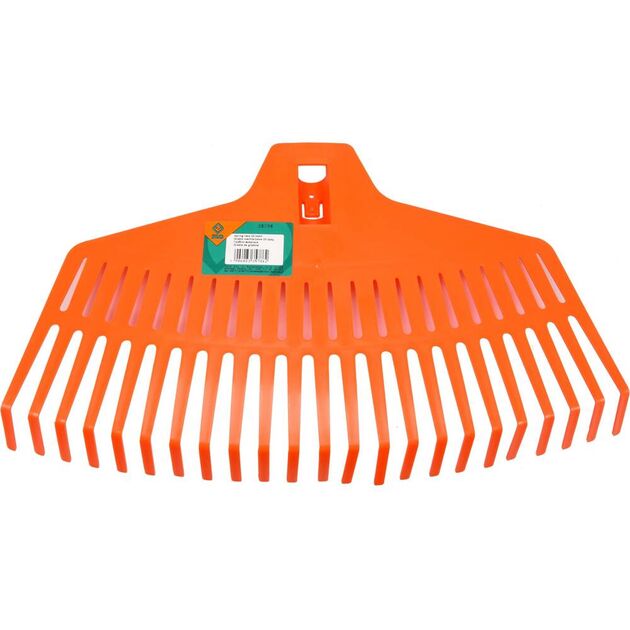 Грабли FLO пластиковые веерные 23 зубца, L-430 мм, фото , изображение 2 | SNABZHENIE.com.ua