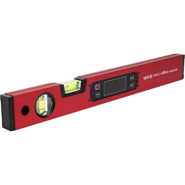 Уровень электронный с LED-дисплеем YATO, 400 мм, магнитный, алюминиевый, фото , изображение 2 | SNABZHENIE.com.ua Уровень электронный с LED-дисплеем YATO, 400 мм, магнитный, алюминиевый, фото , изображение 2 | SNABZHENIE.com.ua