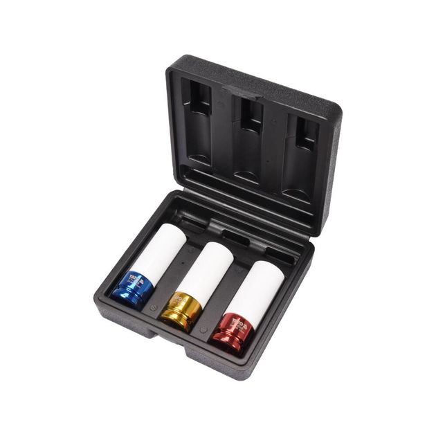 Головки 17, 19, 21 мм для алюмінієвих дисків, 1/2 YATO (YT-1056), фото , зображення 2 | SNABZHENIE.com.ua Головки 17, 19, 21 мм для алюмінієвих дисків, 1/2 YATO (YT-1056), фото , зображення 2 | SNABZHENIE.com.ua