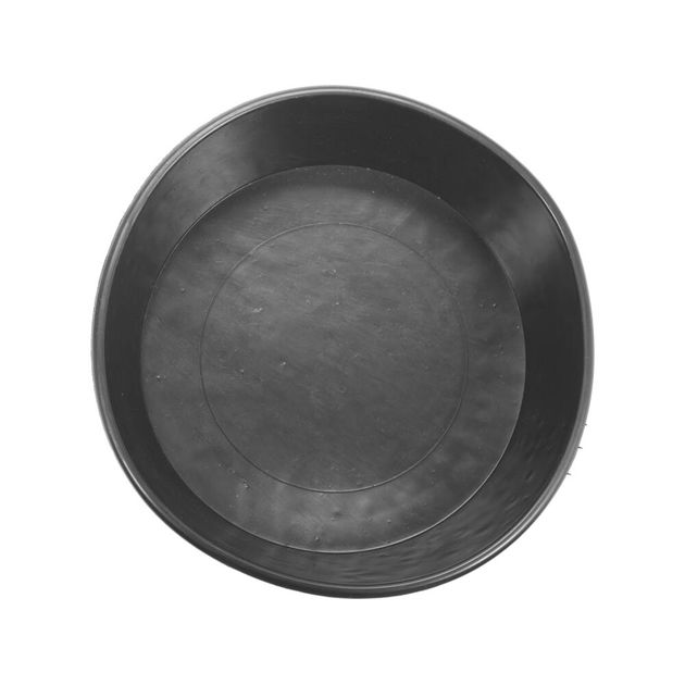 Миска гумова плоска для гіпсу і будівельних розчинів YATO, об'єм 0,5 л, Ø 155 мм, H 50 мм, фото , зображення 4 | SNABZHENIE.com.ua