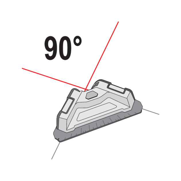 Лазерний рівень для укладки плитки YATO діапазон 10м, ± 1 мм, кут 90°, 2 лазера, 2 капсули, 2 x AA (YT-30410), фото , зображення 8 | SNABZHENIE.com.ua Лазерний рівень для укладки плитки YATO діапазон 10м, ± 1 мм, кут 90°, 2 лазера, 2 капсули, 2 x AA (YT-30410), фото , зображення 8 | SNABZHENIE.com.ua