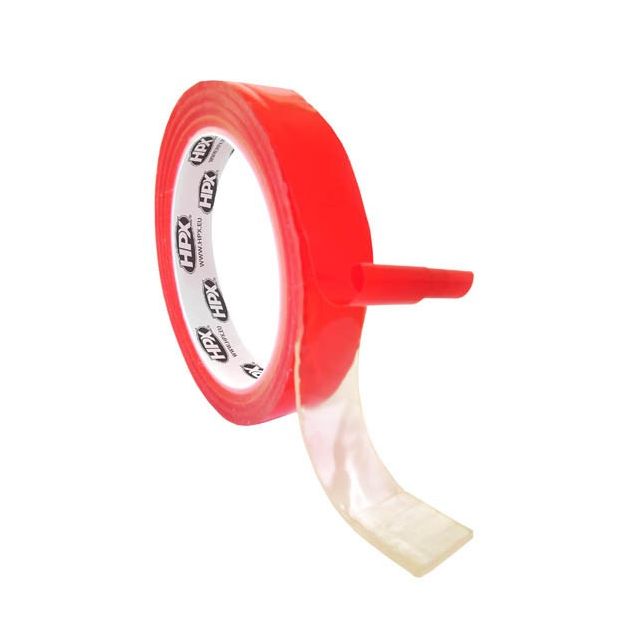 HPX HSA 32124 - 6мм x 16,5м - прозрачная акриловая двухсторонняя лента, фото  | SNABZHENIE.com.ua