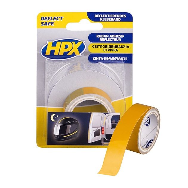 Светоотражающая лента HPX 19мм х 1,5м самоклеющаяся, фото  | SNABZHENIE.com.ua