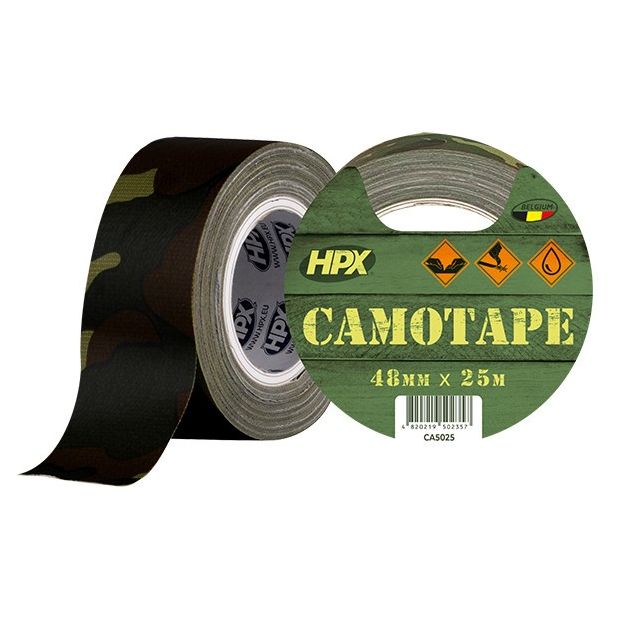 Камуфляжная армированная лента HPX CAMOTAPE 48мм х 25м, фото  | SNABZHENIE.com.ua
