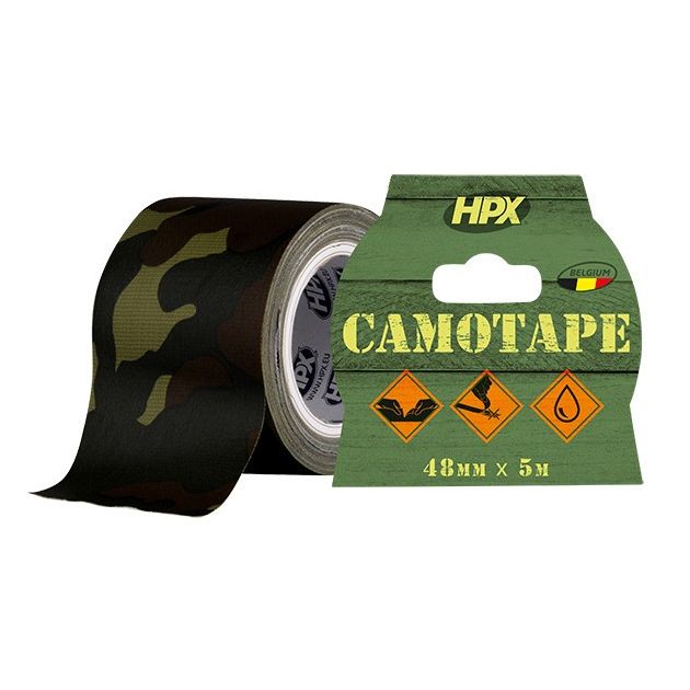HPX CAMOTAPE - 48мм х 5м - армированная камуфляжная лента, фото  | SNABZHENIE.com.ua