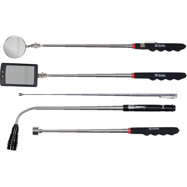 Средства для осмотра оборудования YATO, набор 5 элементов, фото , изображение 2 | SNABZHENIE.com.ua