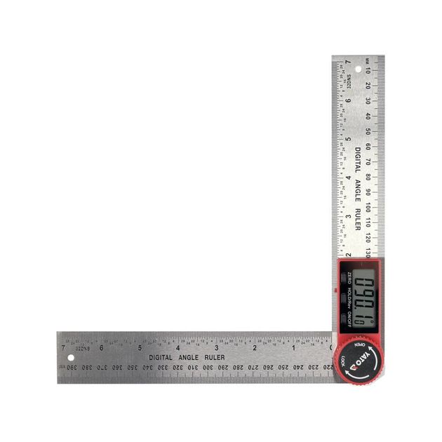 Электронный угломер YATO, 200 мм, 0-360°, батарея 3V CR2032, фото , изображение 6 | SNABZHENIE.com.ua