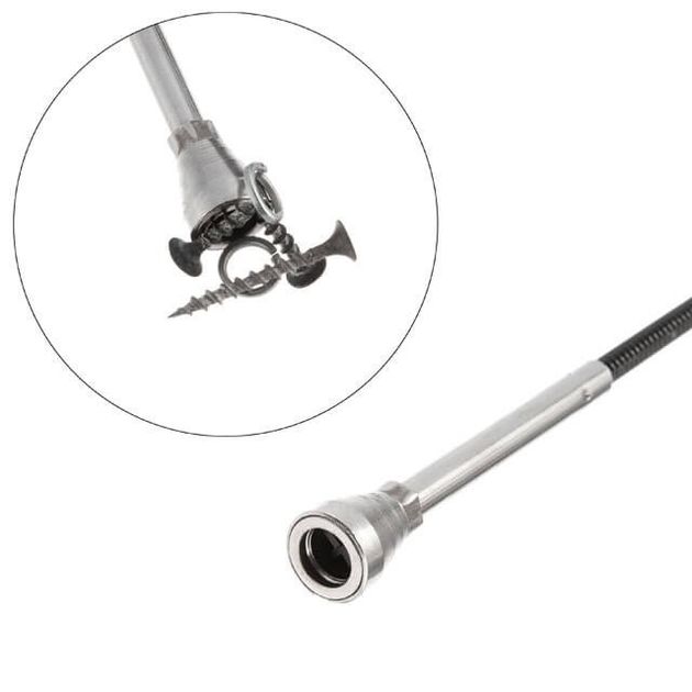 Магнитный гибкий захват с зажимом 600 мм, 2.25 кг INTERTOOL ET-1009, фото , изображение 2 | SNABZHENIE.com.ua