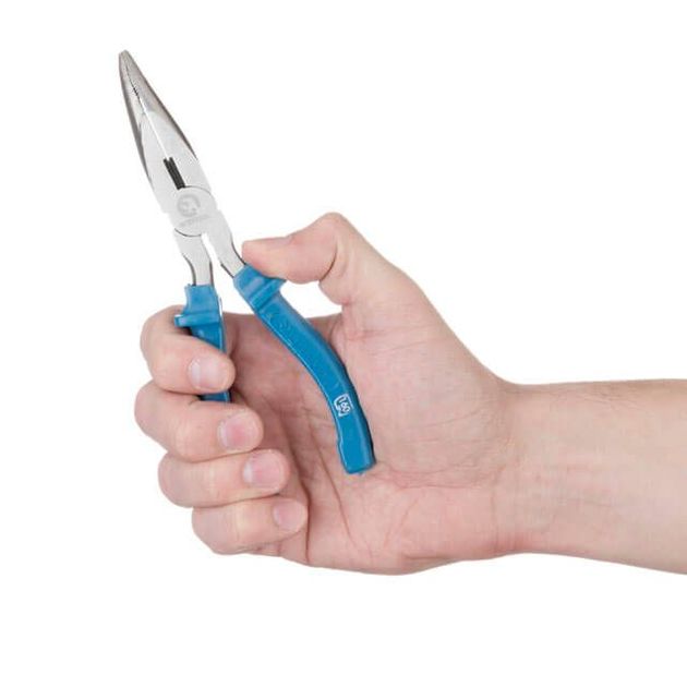 Щипцы удлиненные изогнутые 180 мм INTERTOOL HT-0125, фото , изображение 5 | SNABZHENIE.com.ua Щипцы удлиненные изогнутые 180 мм INTERTOOL HT-0125, фото , изображение 5 | SNABZHENIE.com.ua