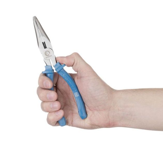 Щипці подовжені вигнуті 200 мм INTERTOOL HT-0126, фото , зображення 5 | SNABZHENIE.com.ua Щипці подовжені вигнуті 200 мм INTERTOOL HT-0126, фото , зображення 5 | SNABZHENIE.com.ua