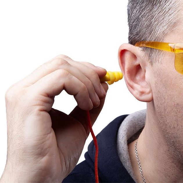 Беруші силіконові INTERTOOL SP-0038, фото , зображення 5 | SNABZHENIE.com.ua