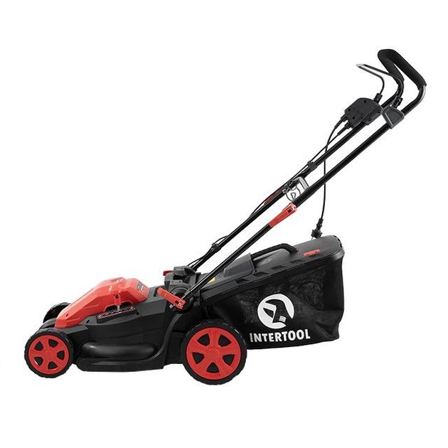 Газонокосилка електрична 1.8 кВт, 230 В~50 Гц, 3200 об/хв, ширина захвату 400 мм, висота срезу 25-75 мм, контейнер 40 літрів, STORM INTERTOOL WT-2265, фото , зображення 3 | SNABZHENIE.com.ua Газонокосилка електрична 1.8 кВт, 230 В~50 Гц, 3200 об/хв, ширина захвату 400 мм, висота срезу 25-75 мм, контейнер 40 літрів, STORM INTERTOOL WT-2265, фото , зображення 3 | SNABZHENIE.com.ua