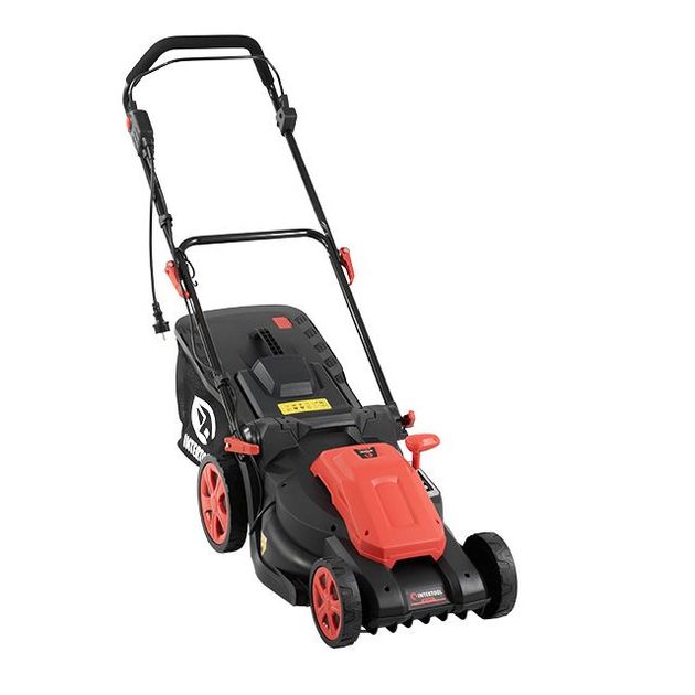 Газонокосилка електрична 1.8 кВт, 230 В~50 Гц, 3200 об/хв, ширина захвату 400 мм, висота срезу 25-75 мм, контейнер 40 літрів, STORM INTERTOOL WT-2265, фото , зображення 6 | SNABZHENIE.com.ua Газонокосилка електрична 1.8 кВт, 230 В~50 Гц, 3200 об/хв, ширина захвату 400 мм, висота срезу 25-75 мм, контейнер 40 літрів, STORM INTERTOOL WT-2265, фото , зображення 6 | SNABZHENIE.com.ua