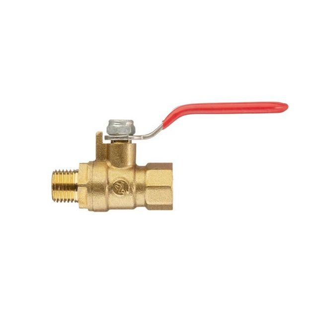 Шаровой кран воздушный латунный 1/4" STORM INTERTOOL PT-1883, фото , изображение 2 | SNABZHENIE.com.ua