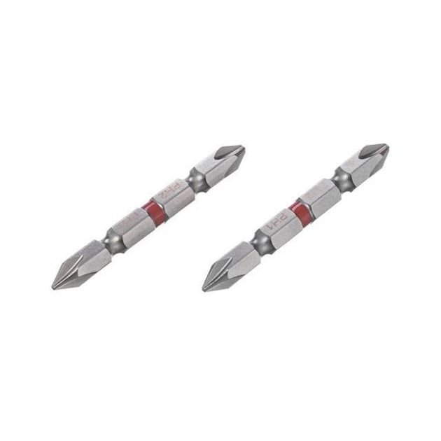Комплект насадок для отверток PH2/PH1 1/4*60мм, S2, уп. 2шт., STORM INTERTOOL VT-0230, фото  | SNABZHENIE.com.ua
