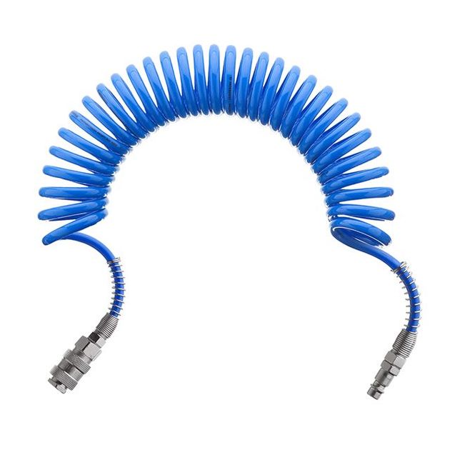 Шланг полиуретановый спиральный 5,5 x 8 мм, 5 м INTERTOOL PT-1706, фото , изображение 2 | SNABZHENIE.com.ua