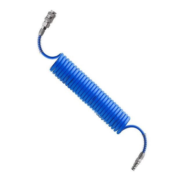 Шланг полиуретановый спиральный 5,5 x 8 мм, 5 м INTERTOOL PT-1706, фото  | SNABZHENIE.com.ua