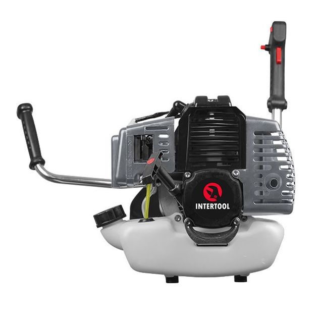 Мотокоса 1.5 кВт, 43 см, 3-х лопастной нож, ремень INTERTOOL DT-2232, фото , изображение 7 | SNABZHENIE.com.ua Мотокоса 1.5 кВт, 43 см, 3-х лопастной нож, ремень INTERTOOL DT-2232, фото , изображение 7 | SNABZHENIE.com.ua