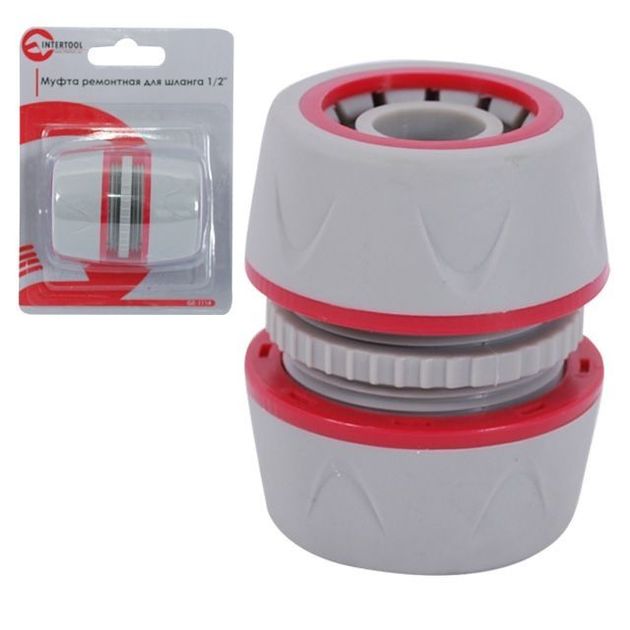 Муфта соединительная для шланга 3/4" INTERTOOL GE-1114, фото  | SNABZHENIE.com.ua