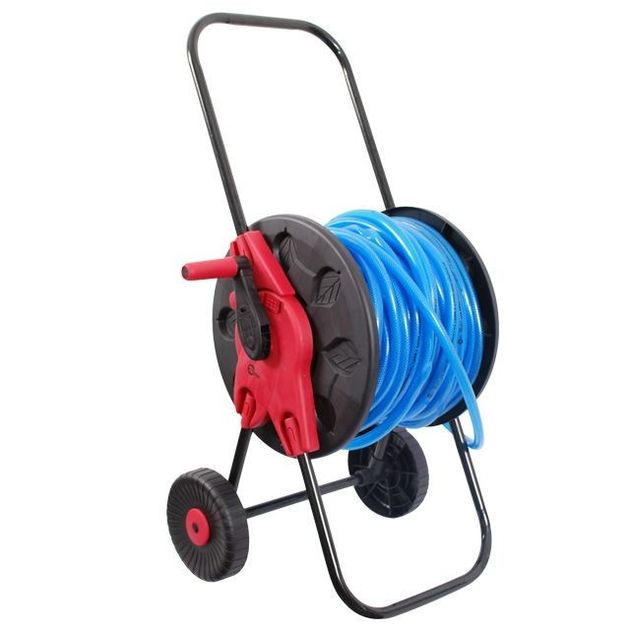 Катушка на колесах для шланга 1/2", 60 м, INTERTOOL GE-3001, фото  | SNABZHENIE.com.ua