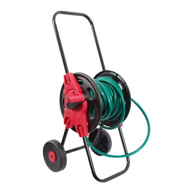 Катушка для шланга 1/2" 45 м INTERTOOL GE-3003, PP, сталь, ABS, фото , изображение 10 | SNABZHENIE.com.ua Катушка для шланга 1/2" 45 м INTERTOOL GE-3003, PP, сталь, ABS, фото , изображение 10 | SNABZHENIE.com.ua