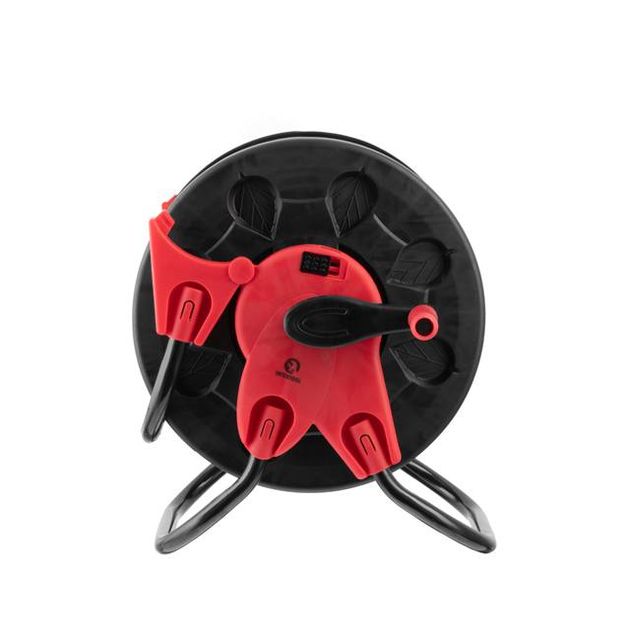 Катушка для шланга 1/2" 60 м, PP, сталь, ABS INTERTOOL GE-3004, фото , изображение 6 | SNABZHENIE.com.ua Катушка для шланга 1/2" 60 м, PP, сталь, ABS INTERTOOL GE-3004, фото , изображение 6 | SNABZHENIE.com.ua