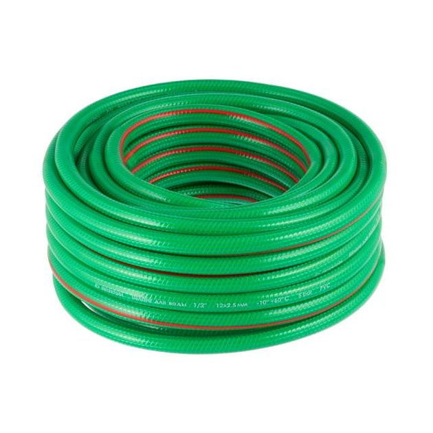 Шланг 4-х слойный 1/2", 20 м, армированный, PVC INTERTOOL GE-4103, фото  | SNABZHENIE.com.ua